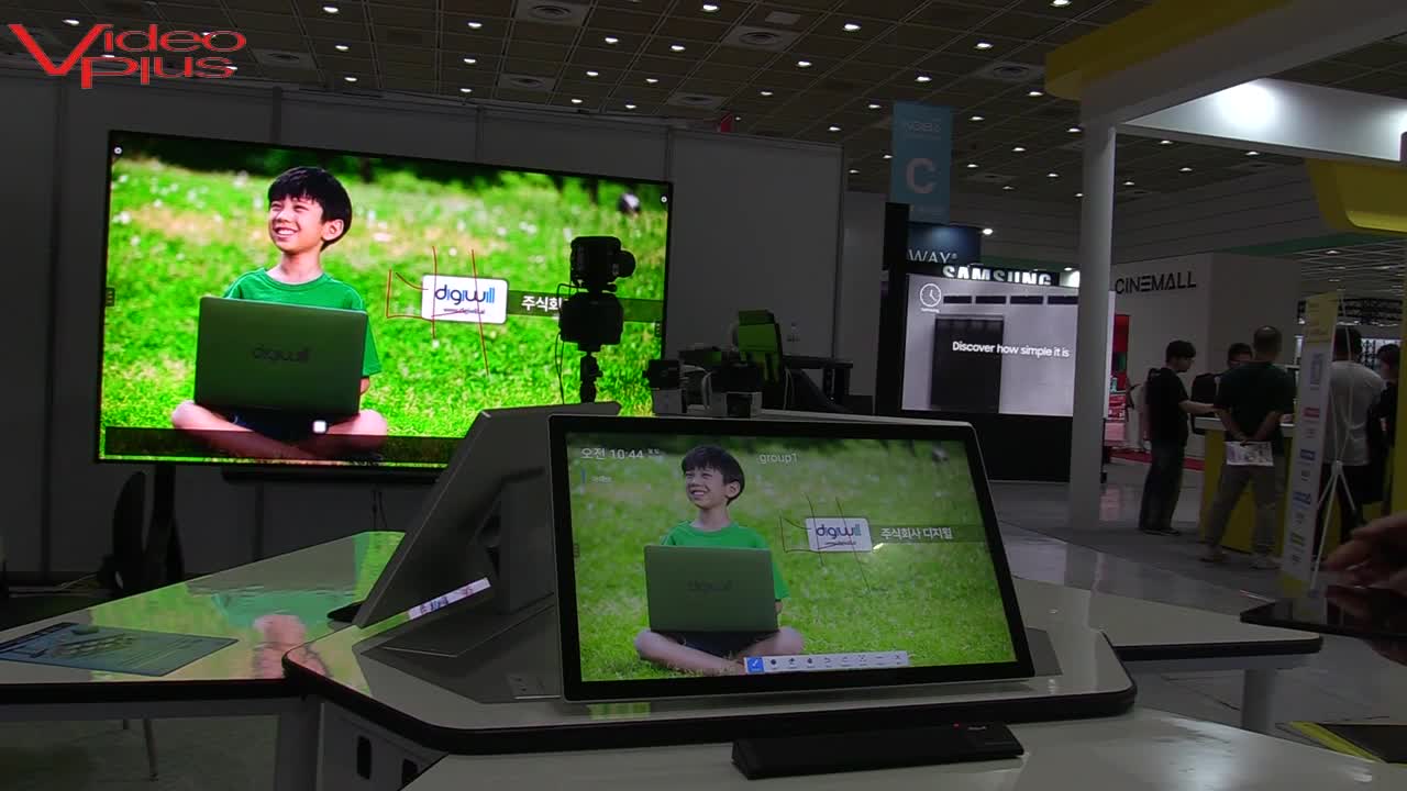 디지윌, koba2024 전시 직캠 동영상