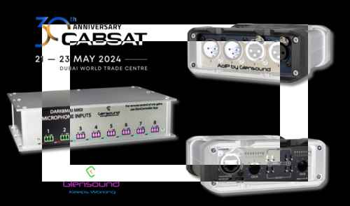 글렌사운드, CABSAT 2024에서 IP 오디오 제공 글렌사운드, CABSAT 2024에서 IP 오디오 제공 - 사진 1