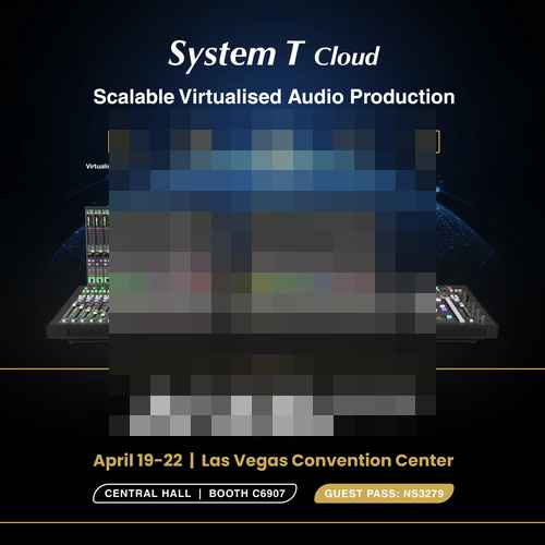 [NAB 2026] 솔리드 스테이트 로직 , 가상화 오디오 플랫폼 System T Cloud 발표 - 사진 1