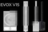 RCF, 3500W 고출력 3웨이 컬럼 스피커 'EVOX V15' 출시