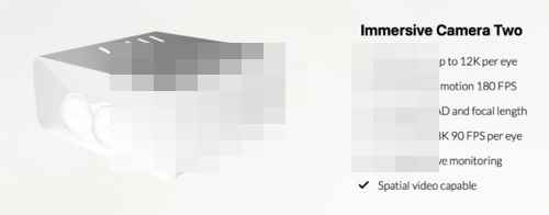 Immersive Company, '몰립형 카메라 2' 공개 - 사진 1