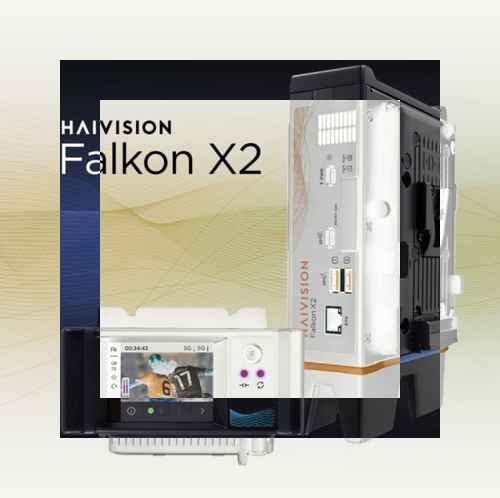 하이비전,라이브 방송용 모바일 비디오 송신기 'Falkon X2' 시리즈 출시 - 사진 1
