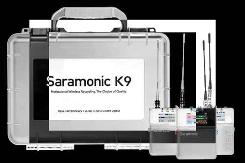 사라모닉, 초광대역 UHF 전송 기능을 갖춘 Saramonic K9 오디오 시스템 출시 - 사진 1