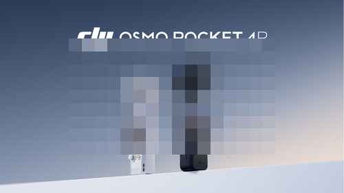 DJI, 듀얼 렌즈 짐벌 '오스모 포켓 4P' 출시 - 사진 1