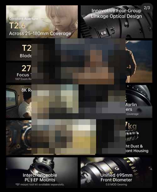 DZOFILM, Arles 시네 줌 2종 발표 - 사진 2