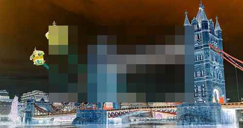 Canon, 타워 브리지를 통과하는 최초의 윙수트 비행 포착 - 사진 1
