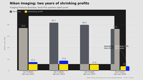 니콘, 카메라 사업 실적 감소 - 사진 2