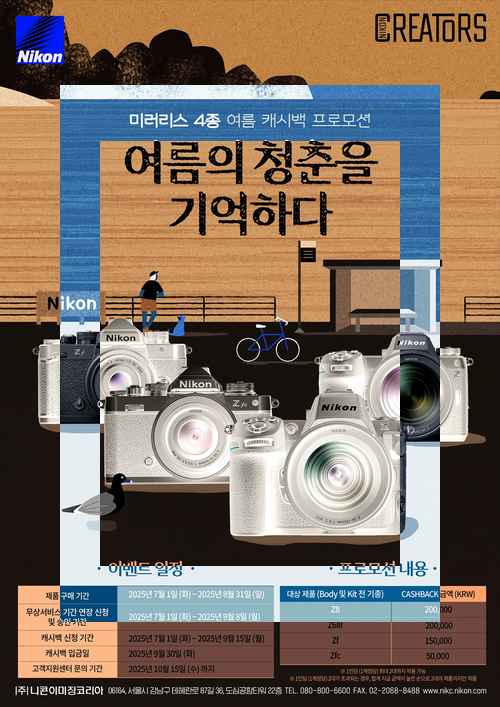니콘, 여름 캐시백 프로모션 - 사진 1