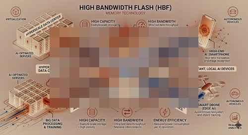 샌디스크, AI 추론용 고대역폭 플래시 메모리(HBF) 아키텍처 발표 - 사진 2