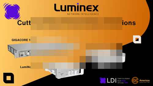 [LDI 2025] 루미넥스, ‘IP65 등급’ 네트워킹 솔루션 공개 - 사진 1