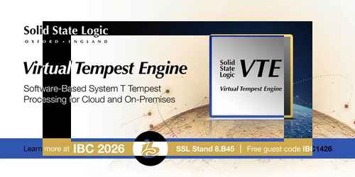 [IBC 2026] SSL, 소프트웨어 기반 'Virtual Tempest' 오디오 엔진 시연 - 사진 1