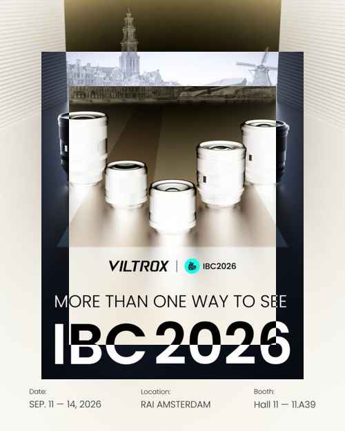 [IBC 2026] 빌트록스, L-마운트 신규 렌즈 4종 및 DC-X4 모니터 발표 - 사진 1