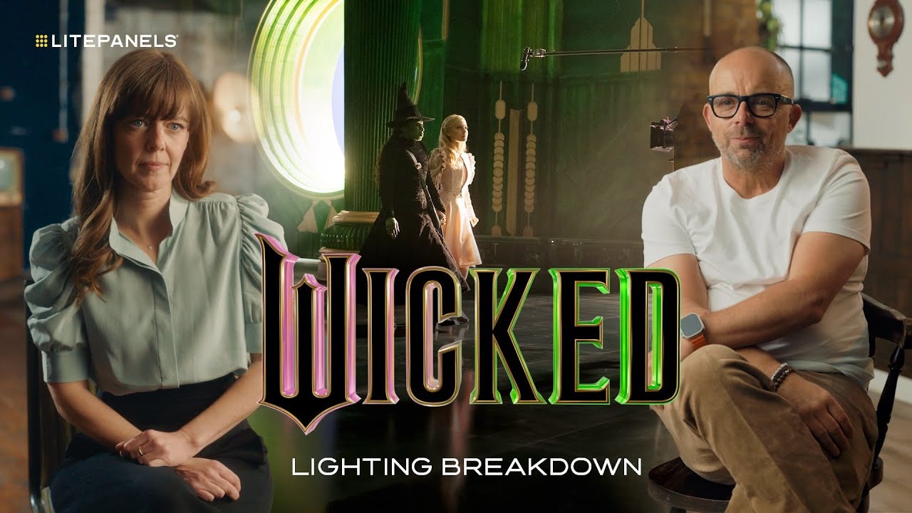 뮤지컬 영화 'Wicked'에 사용된 조명과 촬영법