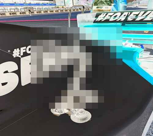 F1 그랑프리의 역사적인 F1 자동차 시연 촬영 - 사진 2