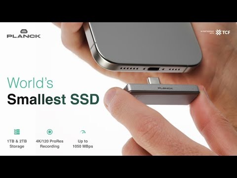 세계에서 가장 작은 SSD, Planck SSD