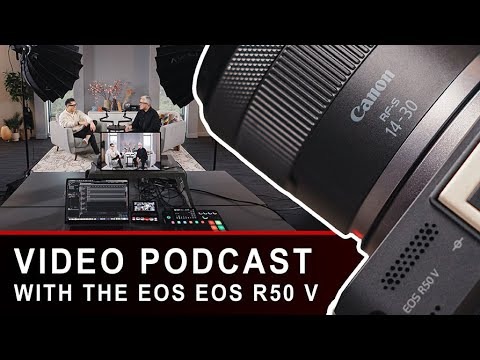 캐논, EOS R50V 비디오 팟캐스트 및 라이브 스트리밍 가이드