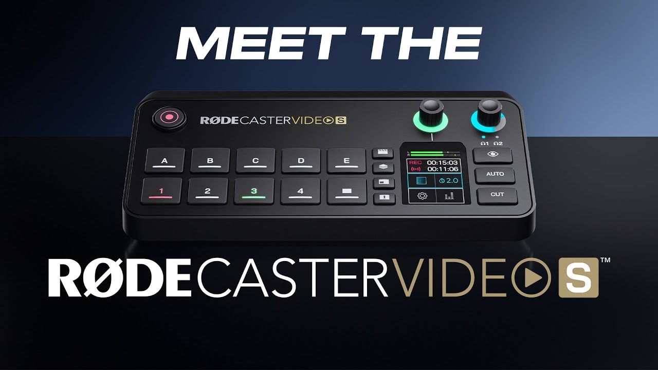 RØDE, 비디오 콘솔 'RØDECaster Video S' 공개