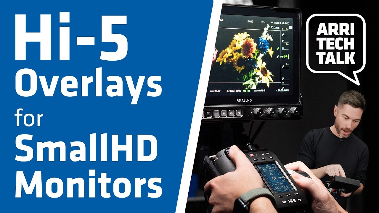 아리, Hi-5용 SmallHD 렌즈 데이터 오버레이 라이선스 발표 예정