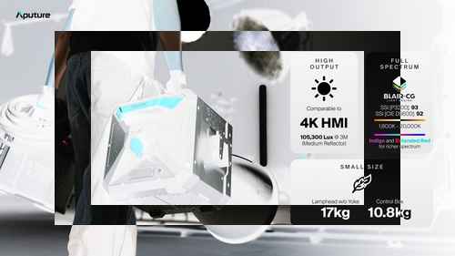 [NAB 2026] 어퓨처, BLAIR-CG 엔진 탑재 고출력 LED 조명 ‘STORM CS32’ 발표 - 사진 2