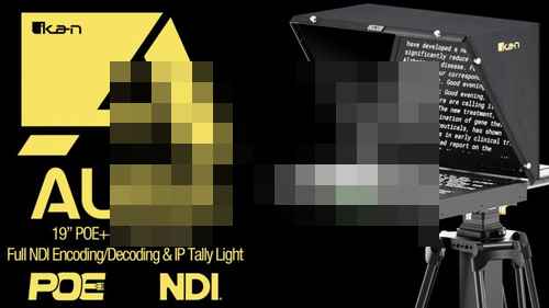 아이칸, NDI 텔레프롬프터 'Aura PT419W-NDI' 출시 아이칸, NDI 텔레프롬프터 'Aura PT419W-NDI' 출시 - 사진 1