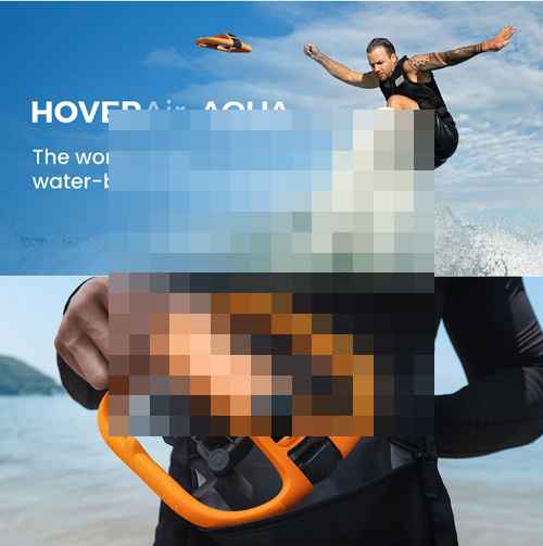 호버에어, 세계 최초 수상 비행 카메라 드론 'Aqua' - 사진 2