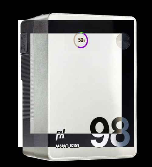 <IBC 2025>에프엑스라이언, V-마운트 배터리 'NANO PRO' <IBC 2025>에프엑스라이언, V-마운트 배터리 'NANO PRO' - 사진 1