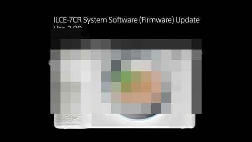 Sony a7CR 시스템 소프트웨어(펌웨어) 업데이트 버전 2.00 Sony a7CR 시스템 소프트웨어(펌웨어) 업데이트 버전 2.00 - 사진 1