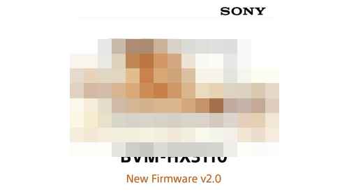소니, BVM-HX3110 레퍼런스 모니터용 펌웨어 v2.0 출시 - 사진 1