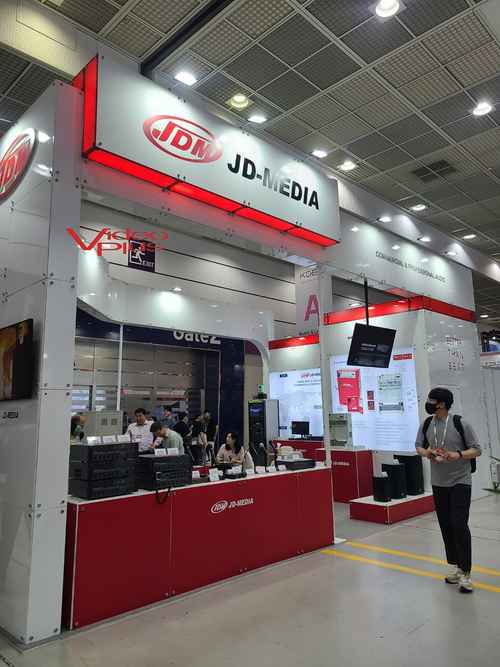 JD미디어, KOBA2024 에서 T-1000 S-5020D T5010D JN-212R JN-210R 및 어레이 스피커 전시 - 사진 4