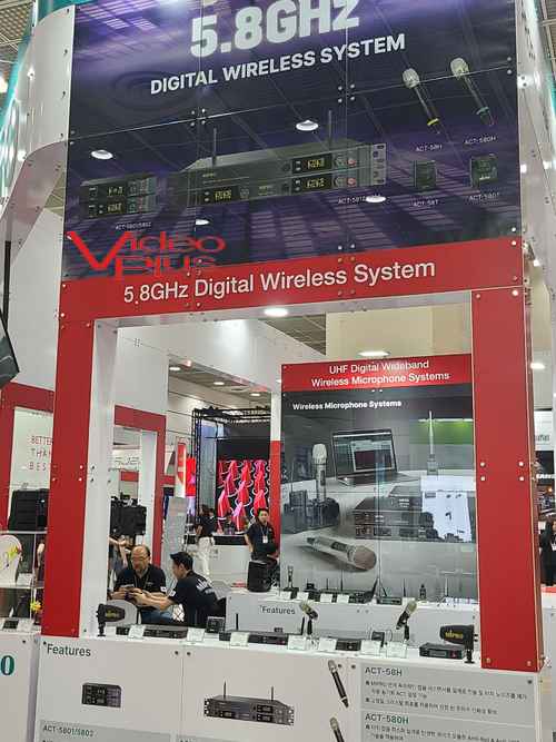 MIPRO, ACT-300 무선 시리즈 와 Wireless Antenna 5.8GHz 전시 MIPRO, ACT-300 무선 시리즈 와 Wireless Antenna 5.8GHz 전시 - 사진 3
