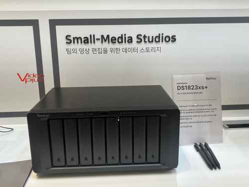 시놀로지, 방송용 서버 스토리지 산업용 HDD 및 SSD KOBA2024 전시참가 - 사진 5