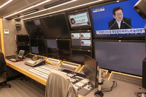 TV조선 가산 센터 현장 스케치 - 사진 8